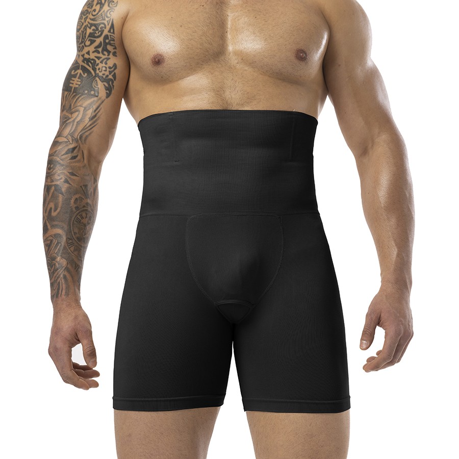 Mens Shapewear Tummy Control Underwear Shorts Slimming Body Shaper Boxer Briefs