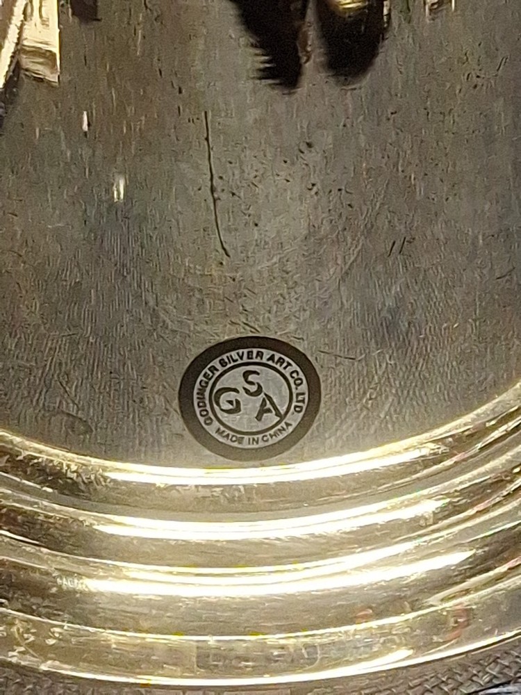 Godinger Silver Art Co Cardinal Candy Dispenser Silver Gumball Machine