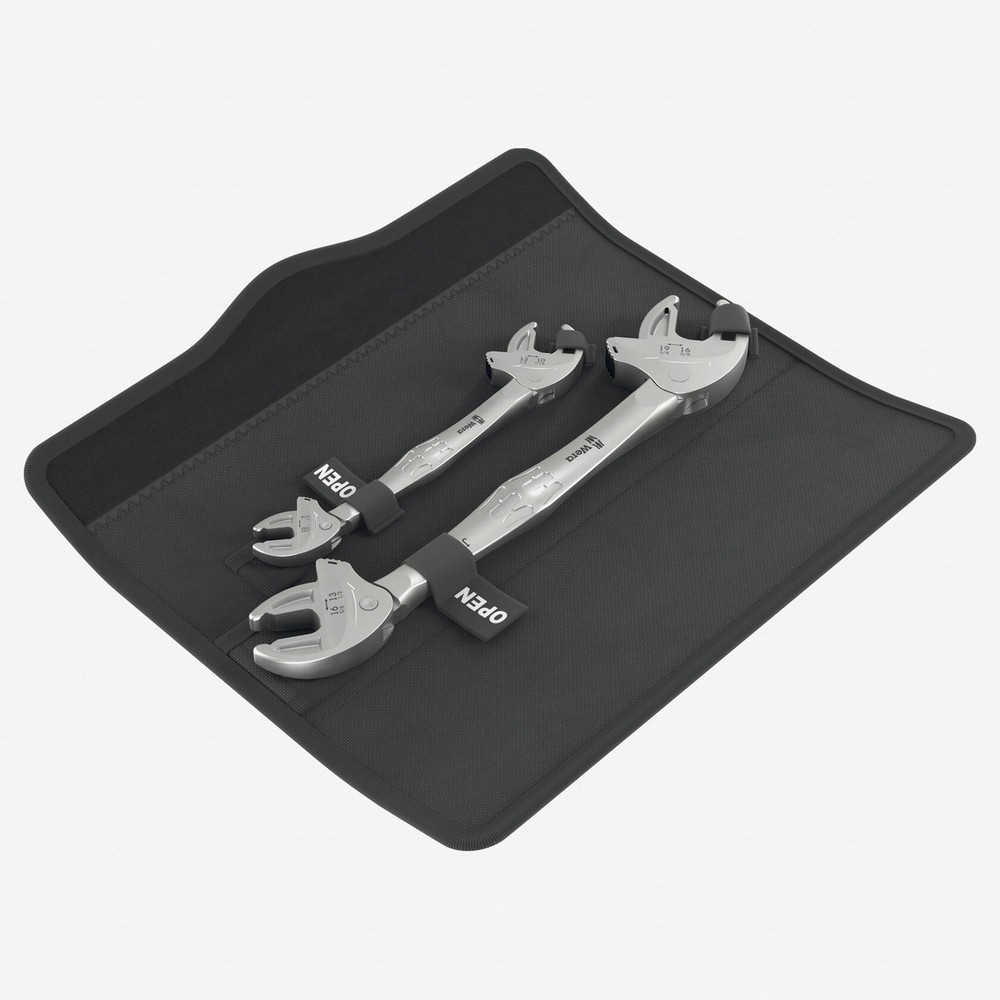 Wera 020340 Joker 2 Set 1 Self-setting Double Spanner Set, 2 Pieces