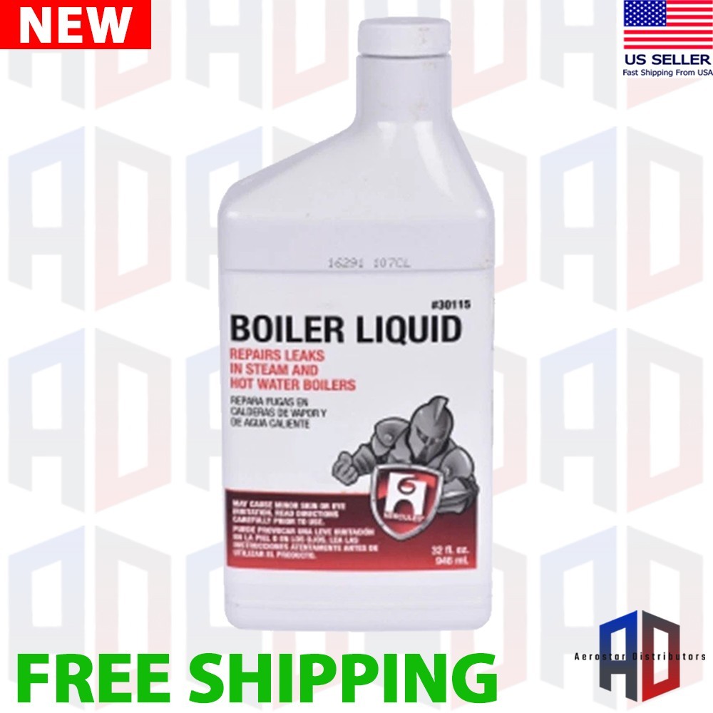 Oatey 30115 Hercules Boiler Liquid Stop Leak, 1-Quart