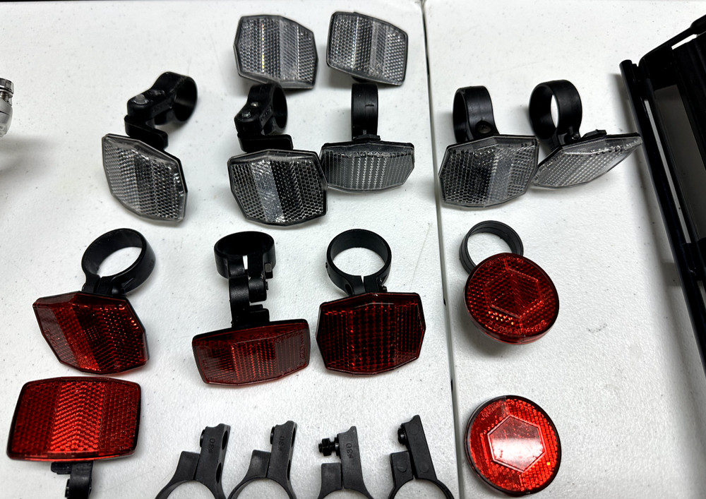 Bicycle Rack and Reflector Accessory Assortment Kit