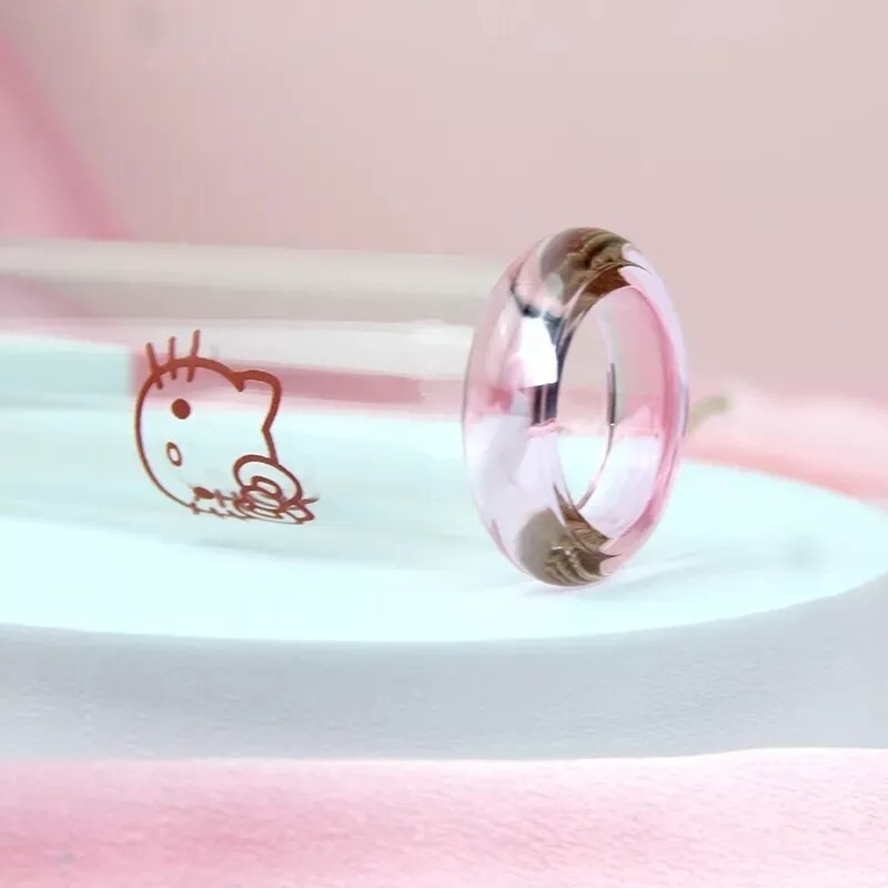 Pink 10'' Kitty Glass Bong Beaker Hookah Smoking Water Pipe w/Accessories USA