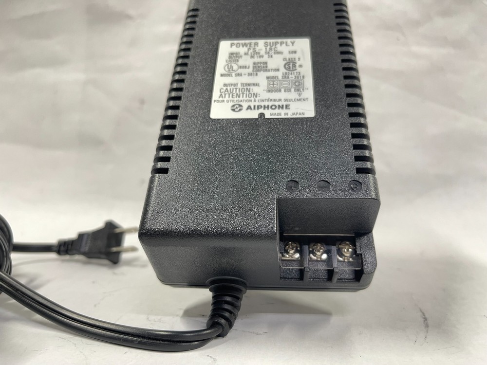 Aiphone PS-18C - 18V DC Power Supply SRA-3618.