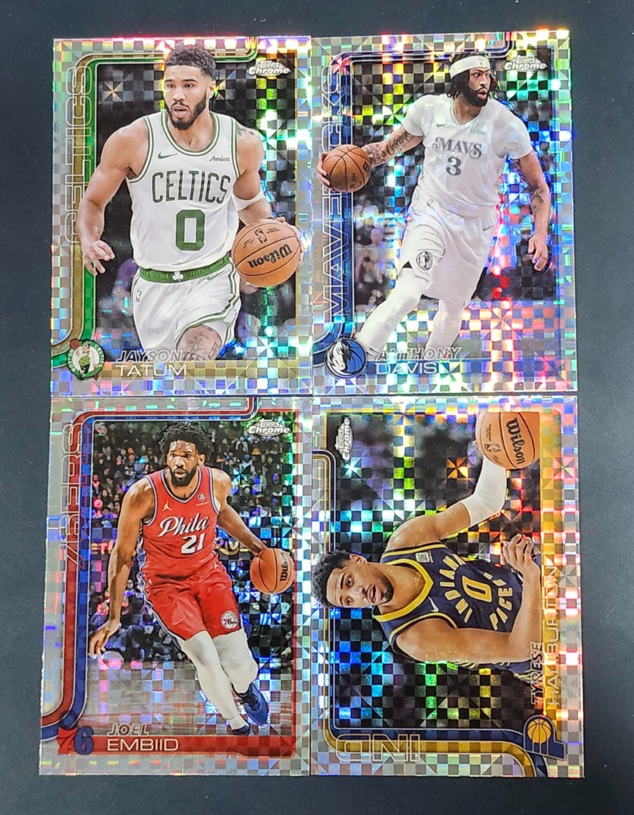 2025-26 Topps Chrome Basketball X-FRACTORS 1-200 You Pick - 2 Card Minimum