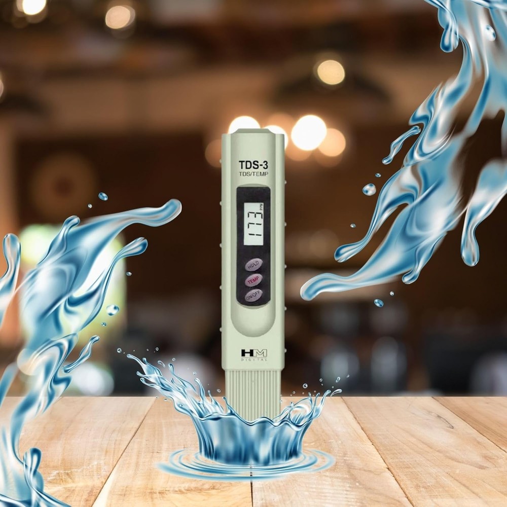 Handheld TDS Meter - Style 1 - Metal - High Accuracy