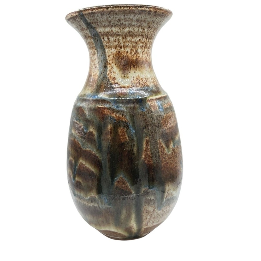 Lunt Signed Stoneware Pottery Pitcher