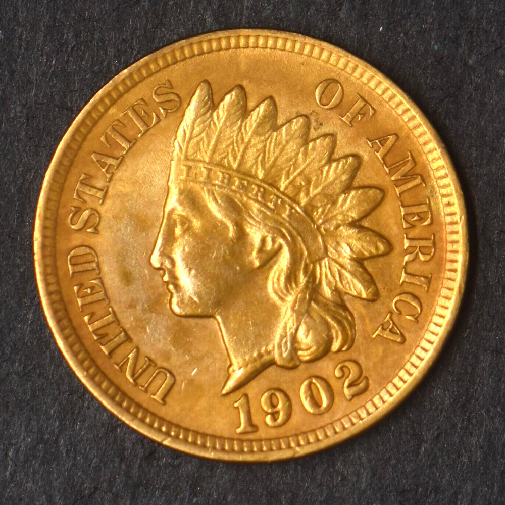 1902 Indian Head Cent - High Grade - COINGIANTS -