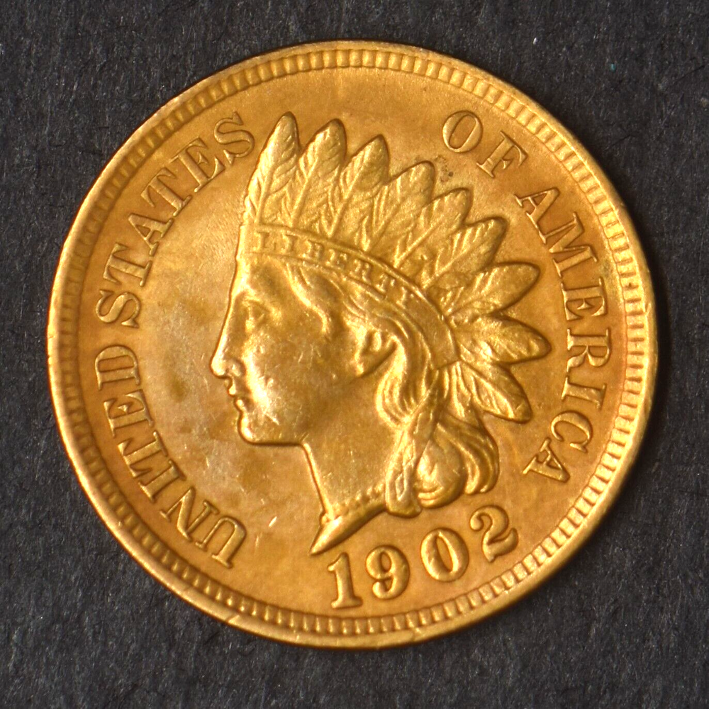 1902 Indian Head Cent - High Grade - COINGIANTS -