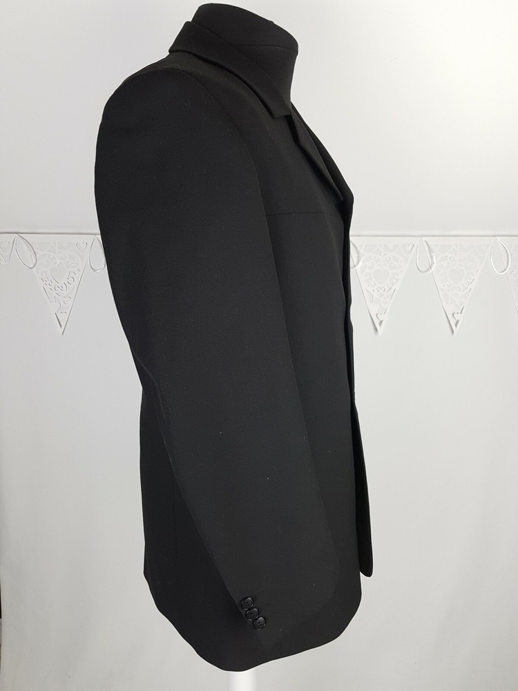 Stones Black Suit Jacket Size 38