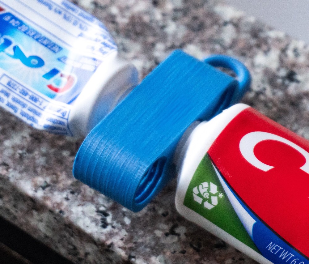 Toothpaste Transfer Tool Keychain 3-Pack | Easy Refill Adapter for Toothpaste