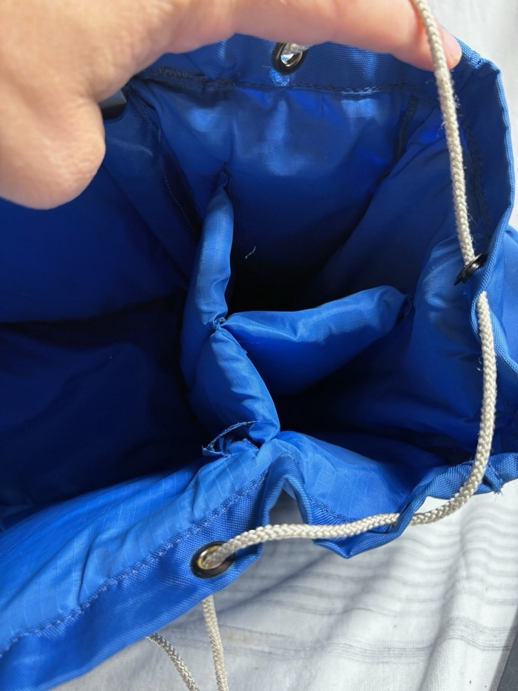 Vintage Ultimate Experience Camera Skiing Hiking Backpack Blue