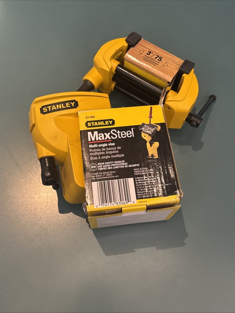 Stanley MaxSteel Hobby Multi Angle Vice.  Model 83-069