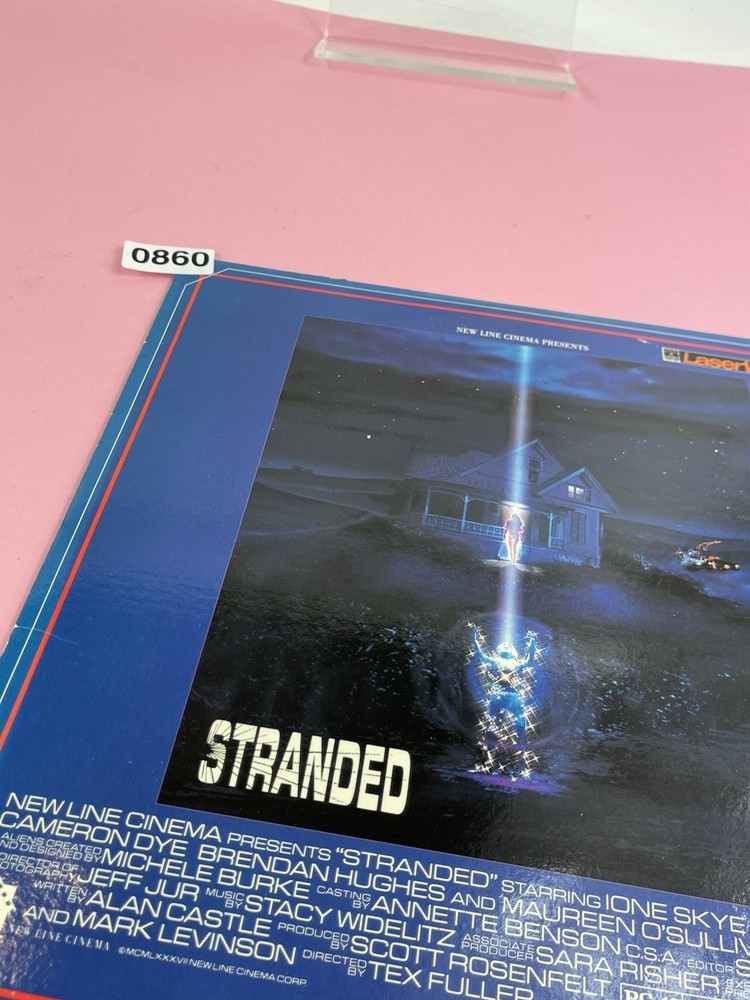 "Stranded" LaserVideoDisc Laserdisc LD - Ione Skye
