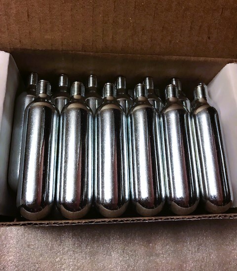 20 CO2 16g TH cartridg C02 bicycle bike tire pump refill 16 gram 3/8 thread BULK