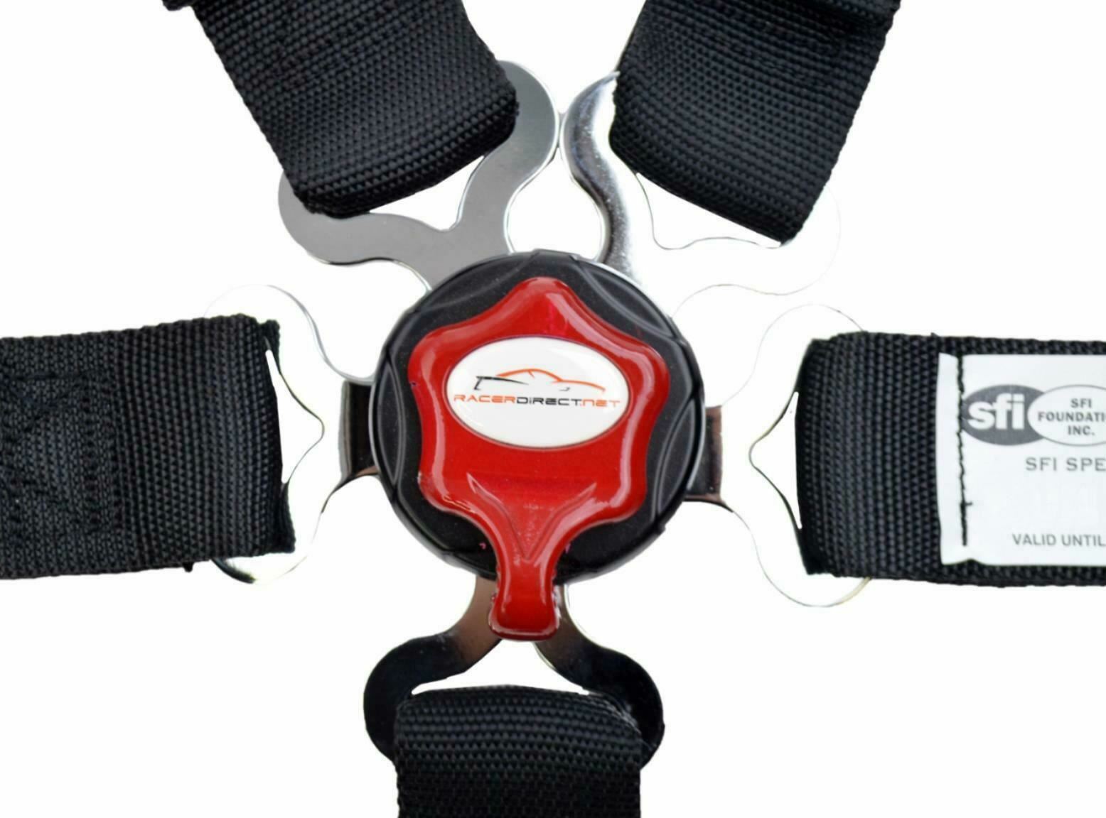 KIDS SEAT BELT RACE HARNESS SFI 16.1 CERTIFIED CAM LOCK ROLL BAR MOUNT