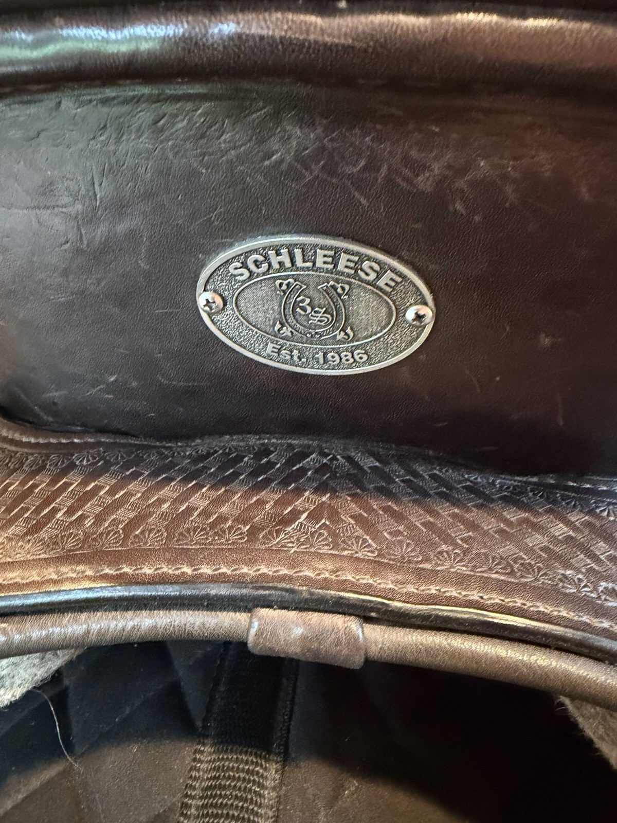 Schleese "Cadence" Western Saddle-16" In Excellent Condition