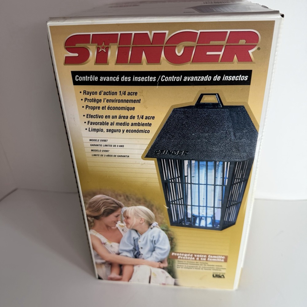 STINGER UV007 Bug Zapper Electronic Insect Control New Sealed