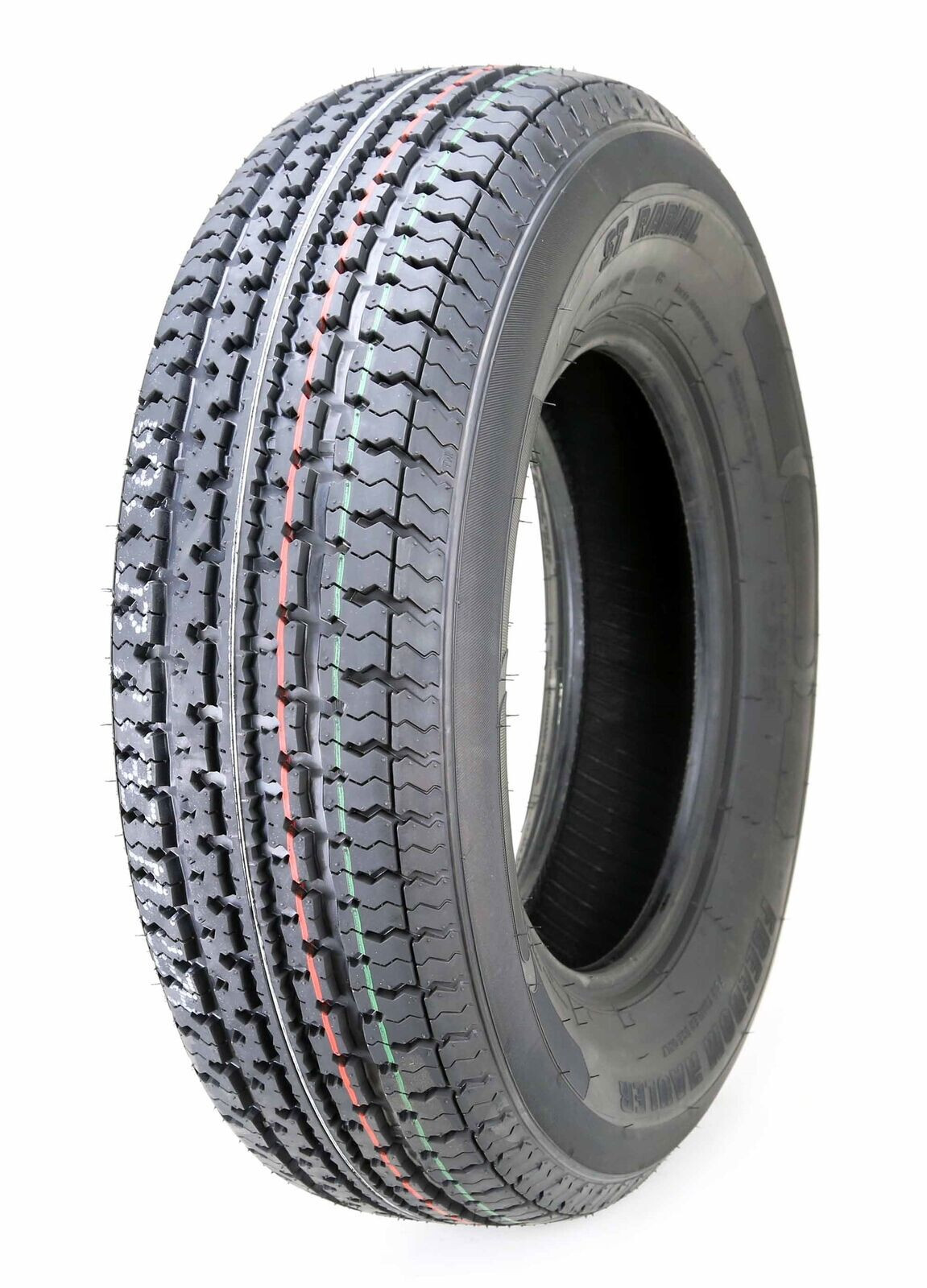 Set 4 FREE COUNTRY ST225/75R15 Trailer Tires 10PR 225 75 15 w/Side Scuff Guard