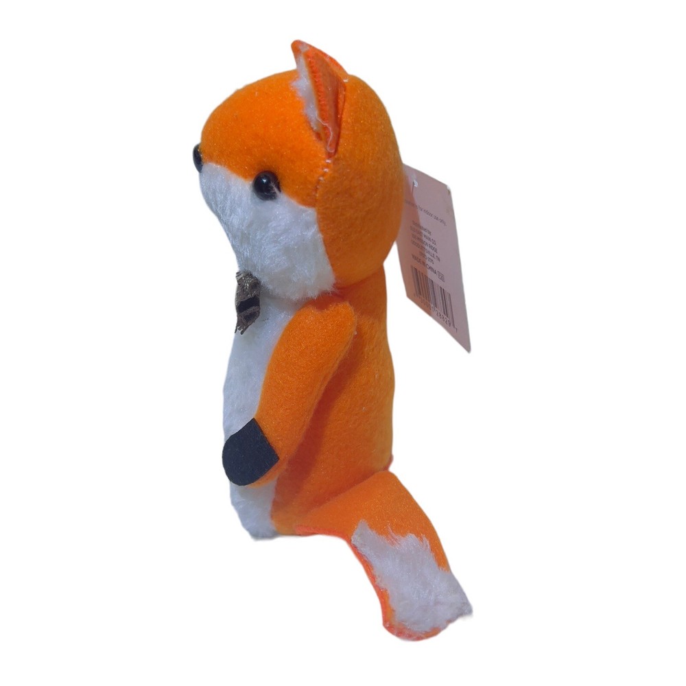 Harvest Table Decor 6” Standing Fox Fall Time Plush Fall Decoration NWT