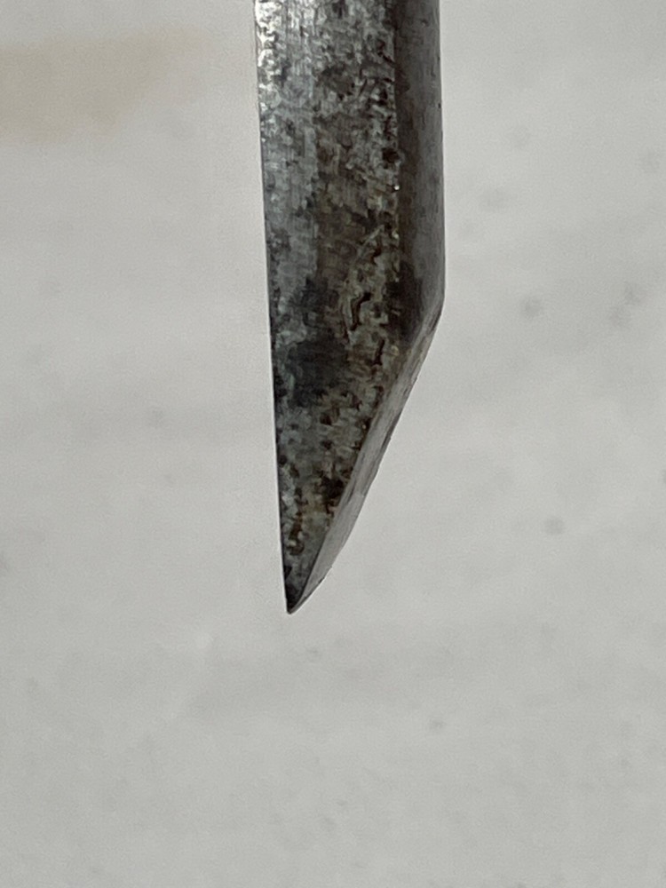 Antique PS&W co Hand Socket Chisel - Marked J.E. Haynes
