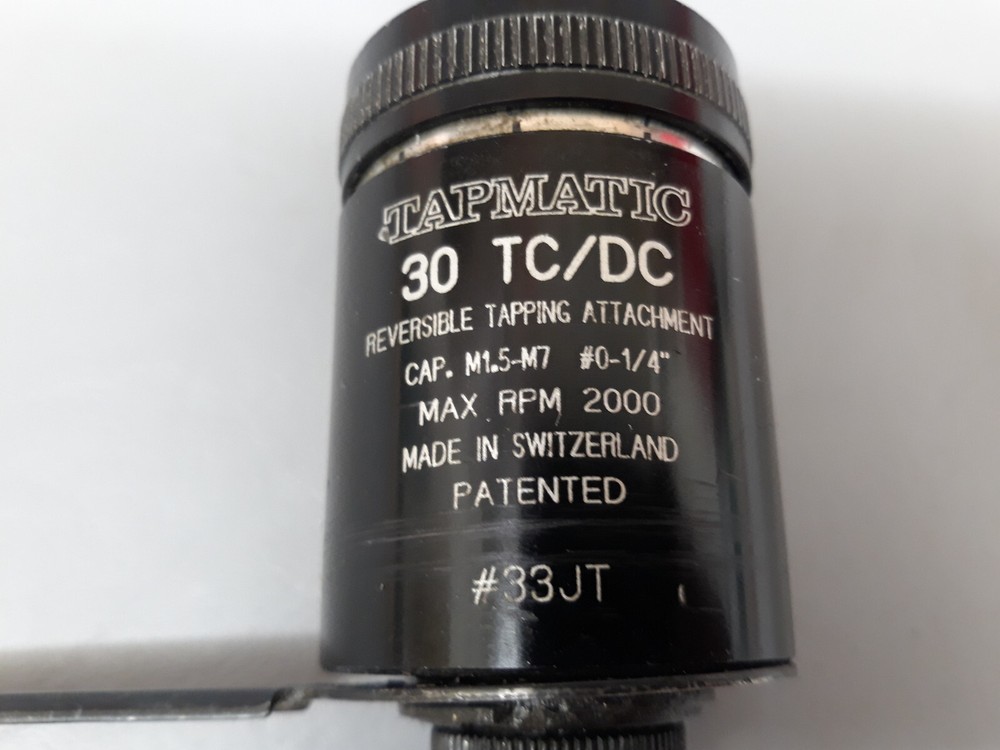 Tapmatic 30TC/DC Reversible Tapping Attachment