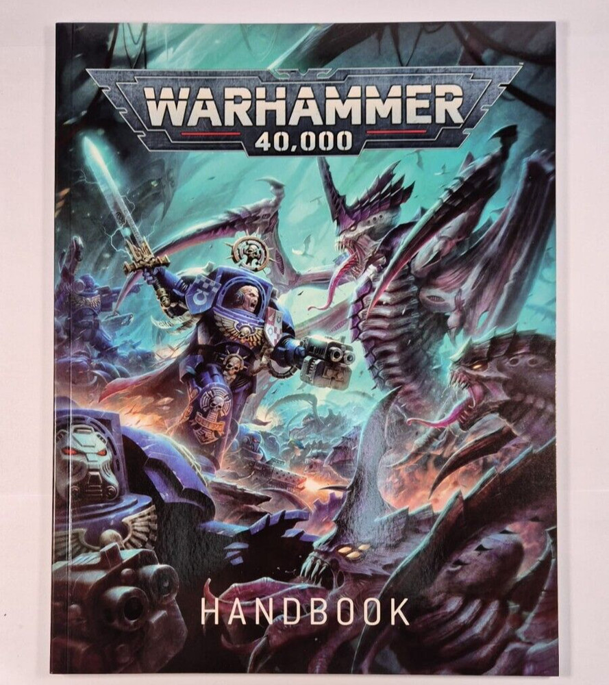 Warhammer 40k Handbook from starter set. Rules, Missions, Tutorials Book