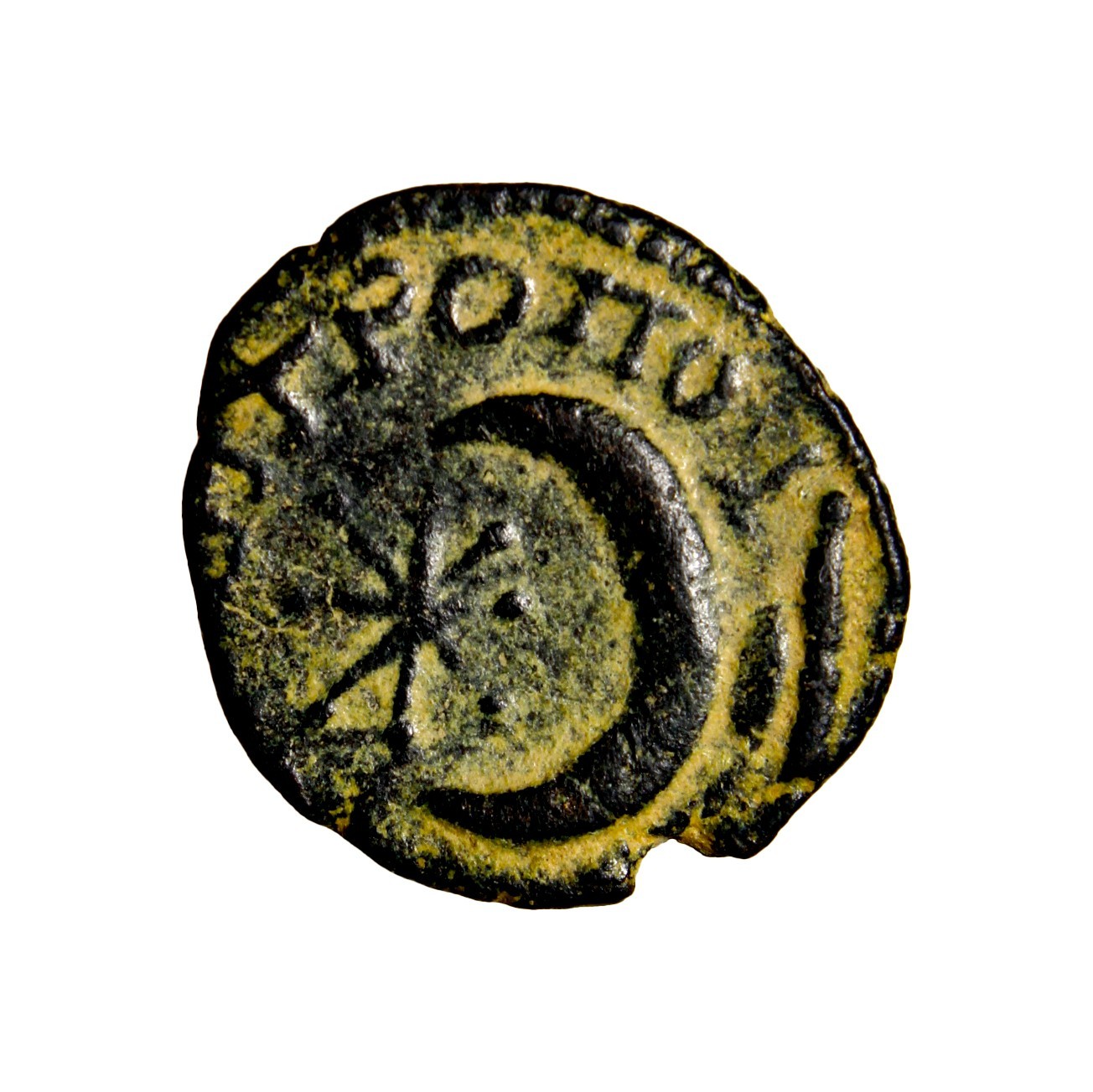 MESOPOTAMIA. Carrhae, Caracalla (198-217) or (Elagabal (218-222) AE Coim