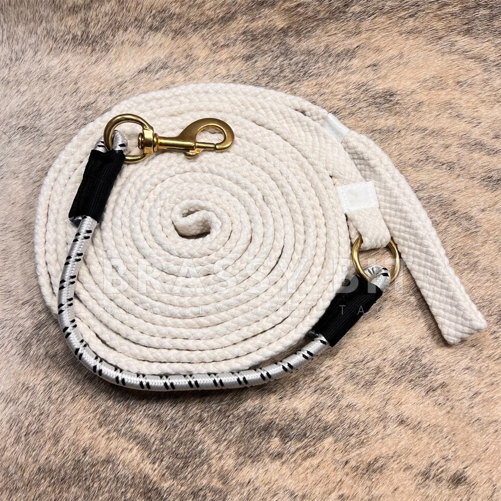 25' Cotton Elastic End Lunge Line