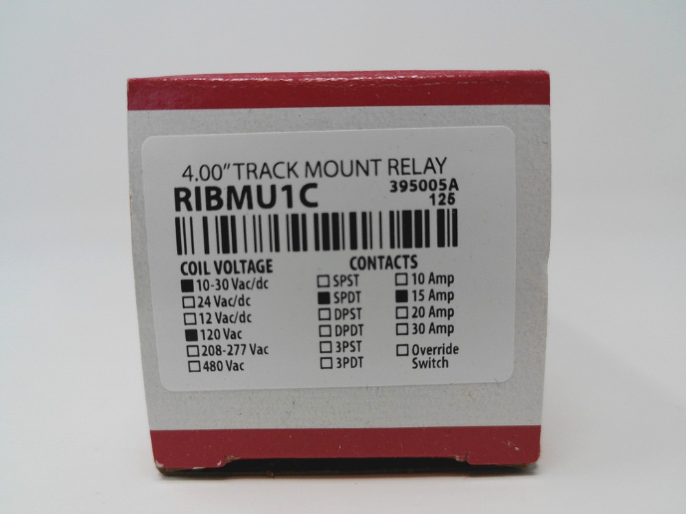 Functional Device RIBMU1C 4 Inch Track Mount Relay