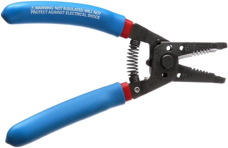 Klein Tools 11057 Wire Cutter / Stripper, Made in One Size, Blue/Red