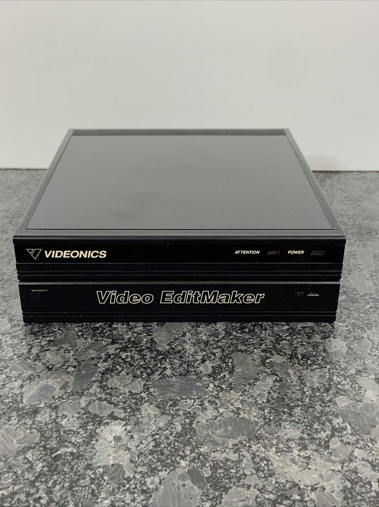 Videonics Model EM-1 NTSC Video Edit Maker EUC WORKS