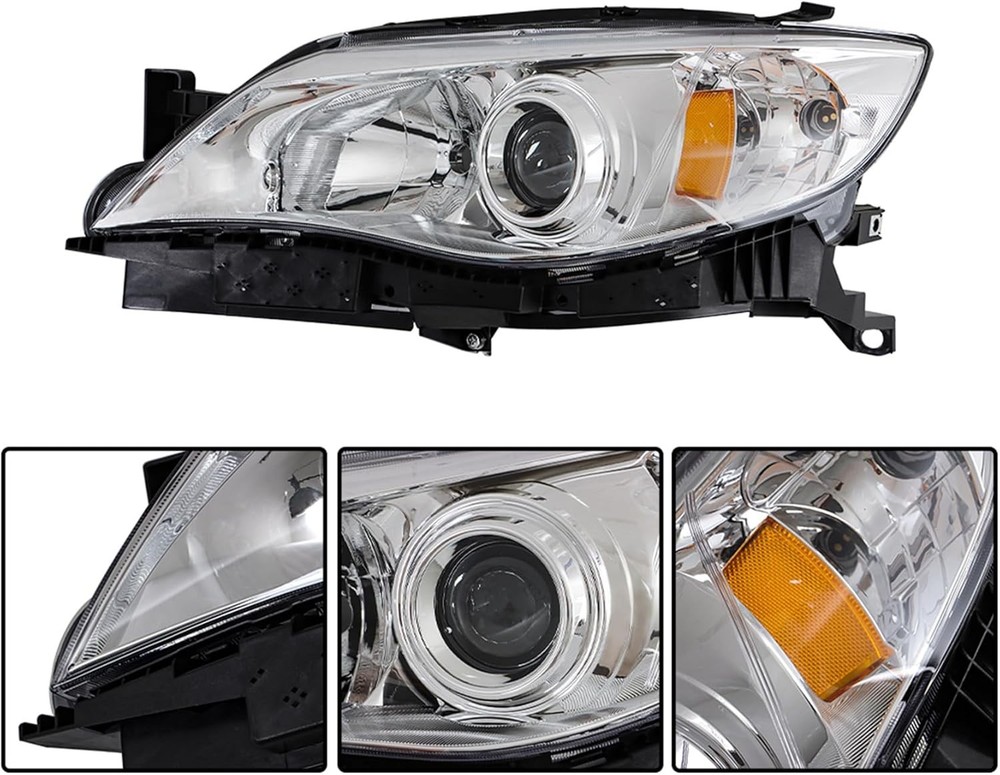 2 Packs Headlight Driver and Passenger Side Replacement for 2008-2011 Impreza