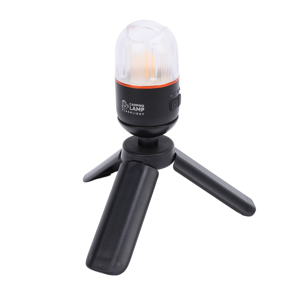 Flashlight Multiple Light Source Pushbutton Control Magnetic Camping Lamp For