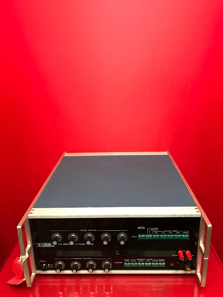 VALHALLA SCIENTIFIC 2703 Programmable AC Voltage Stand S/N 27149
