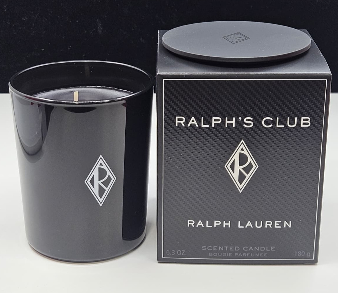 Ralph Laurent Ralph's Club Scented Candle 6.3oz - NEW