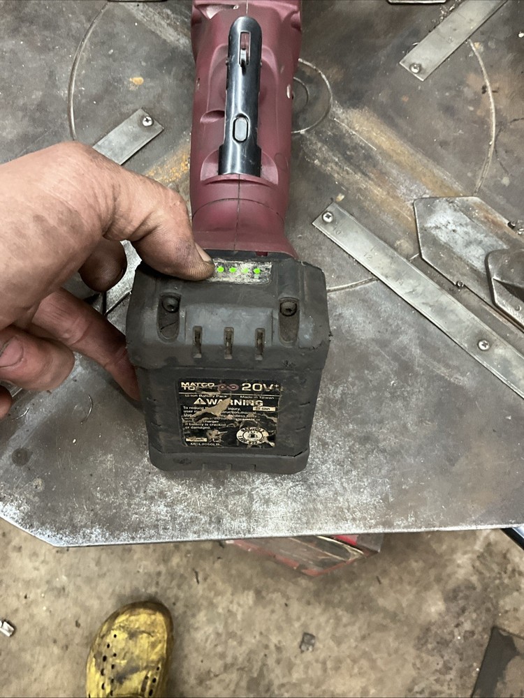 Matco 20v Brushless Angle Grinder MCL20G