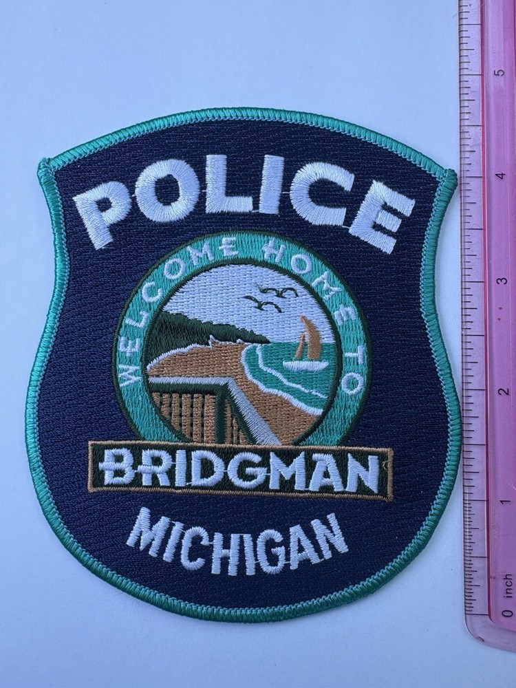 Bridgman Michigan Police Patch
