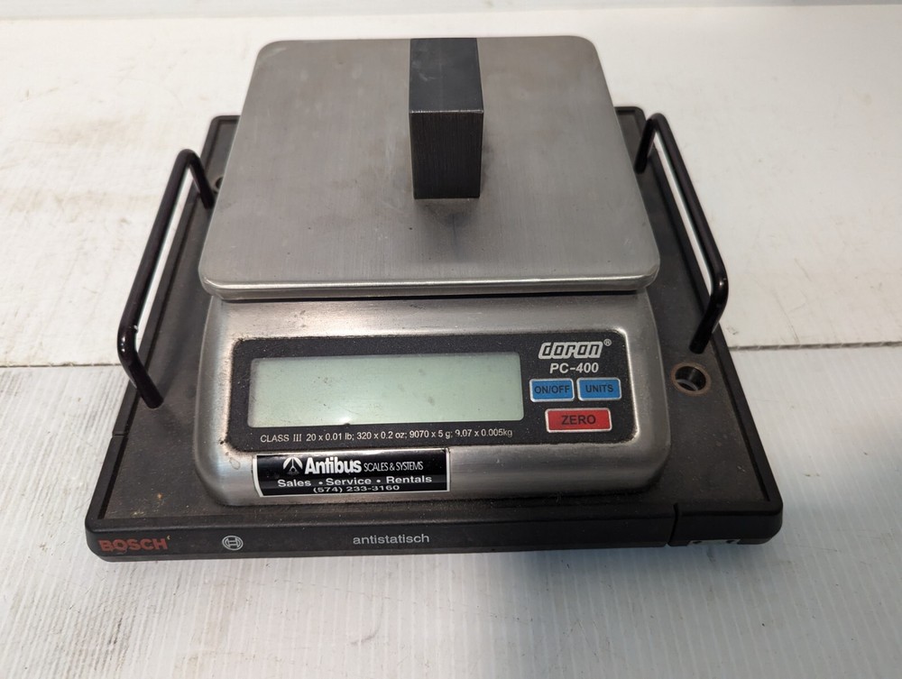 Doran PC-400, Portion Control Scale, LCD Display Bench Scale, no power supply