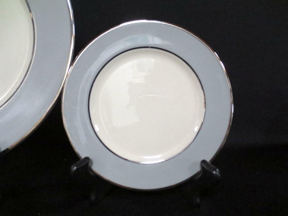 Flintridge Brookmere Light Blue Fine Dinnerware China 5 Pc Place Setting