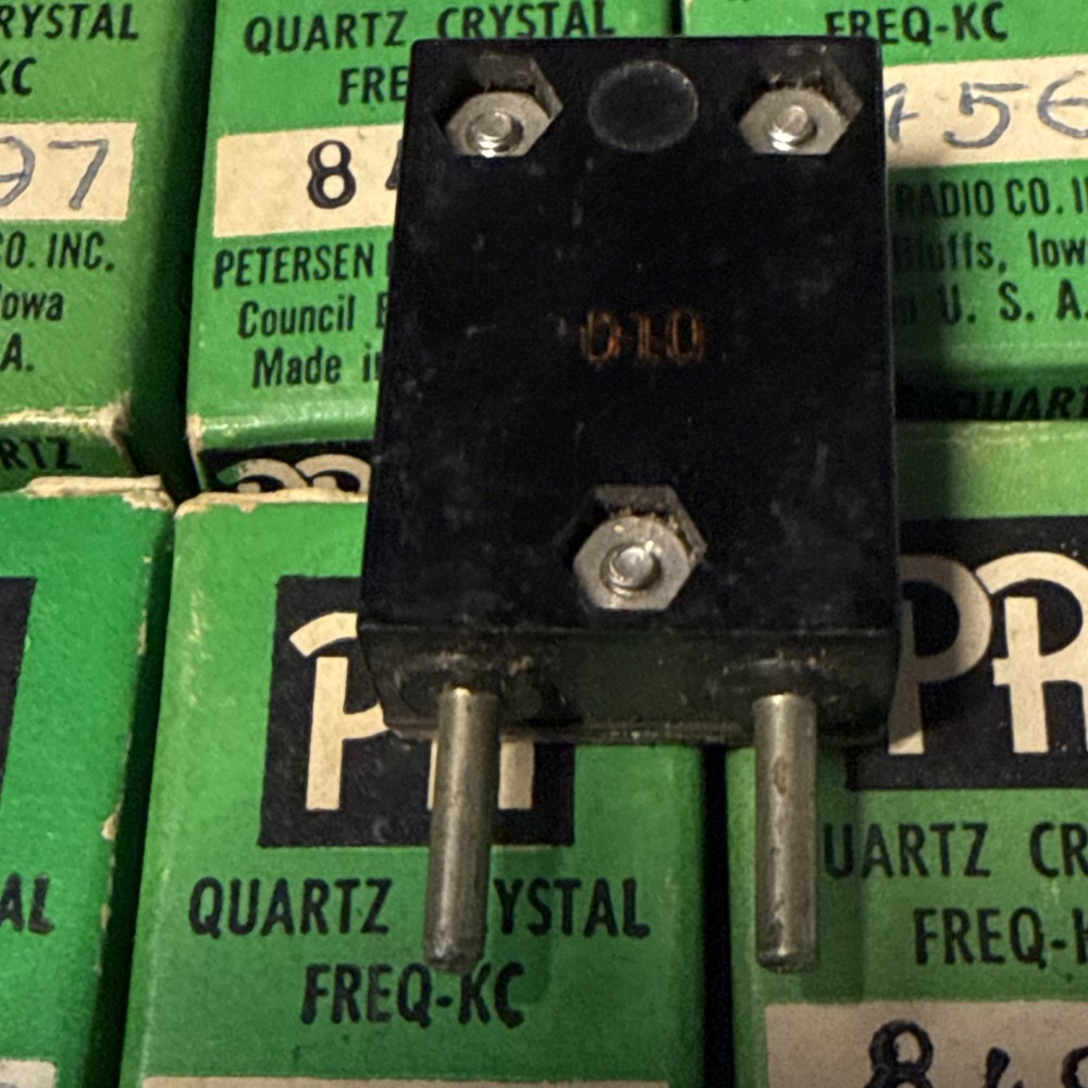 one FT243 quartz crystal from the list below : PR