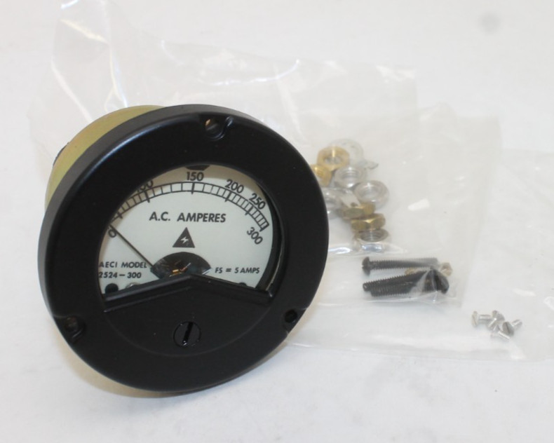 AECI Model 2524-300 Panel Meter Gauge