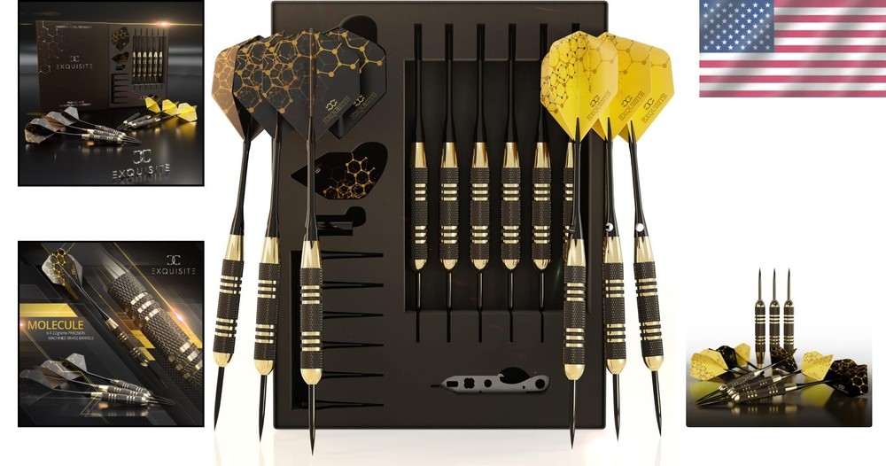 Pro Level Steel Tip Darts - Custom Accessory Configuration