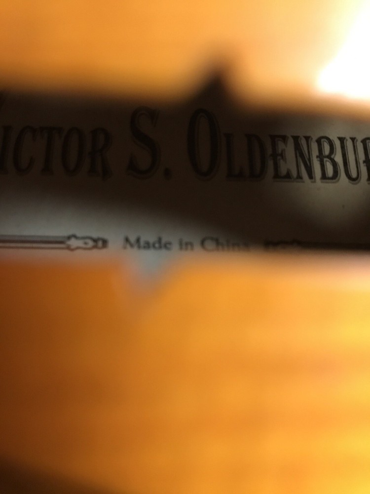 Victor S. Oldenburg 4/4 size Violin