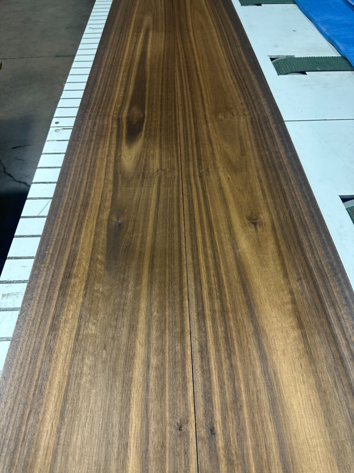 Bocote Raw Wood Veneer 2 sheets 122'' x 10'' 49C