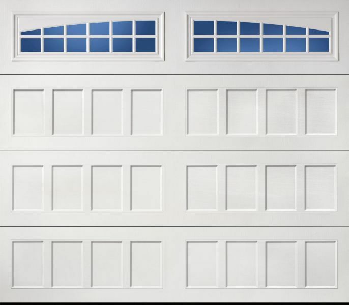 2 Amarr Moonlite Replacement Inserts for Amarr Long Panel Garage Doors White