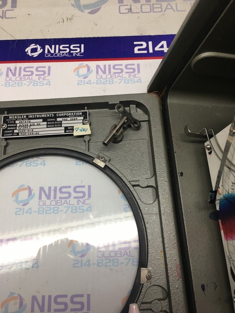 WEKSLER INSTRUMENTS 08T2P0 ( PARTS UNIT UNTESTED)