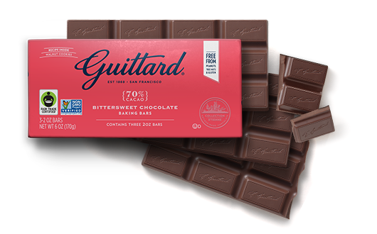 Guittard 70% Bittersweet Dark Chocolate Baking Bars