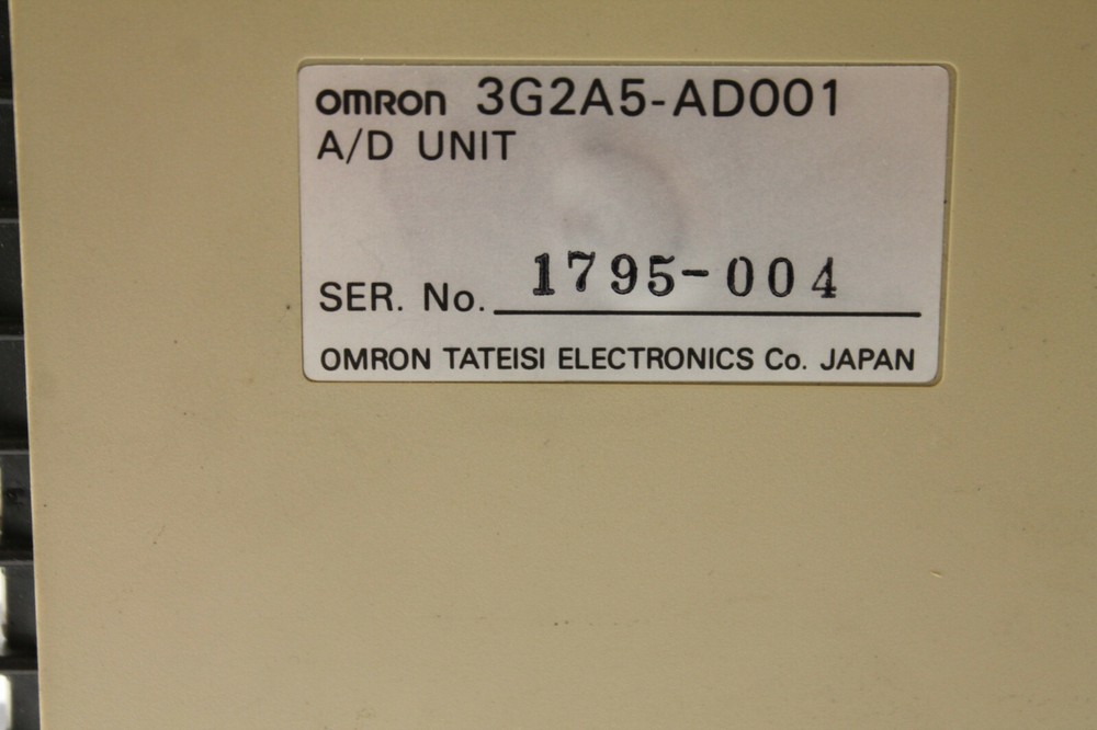 Omron 3G2A5-AD001 A/D Unit