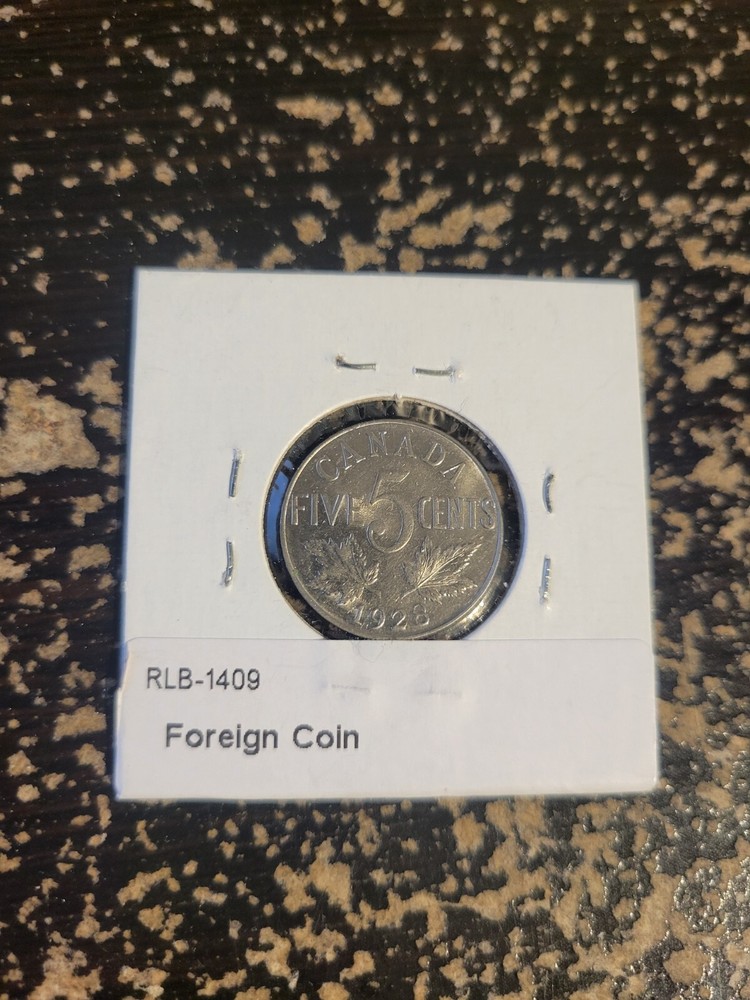 1928 Canada 5 Cents