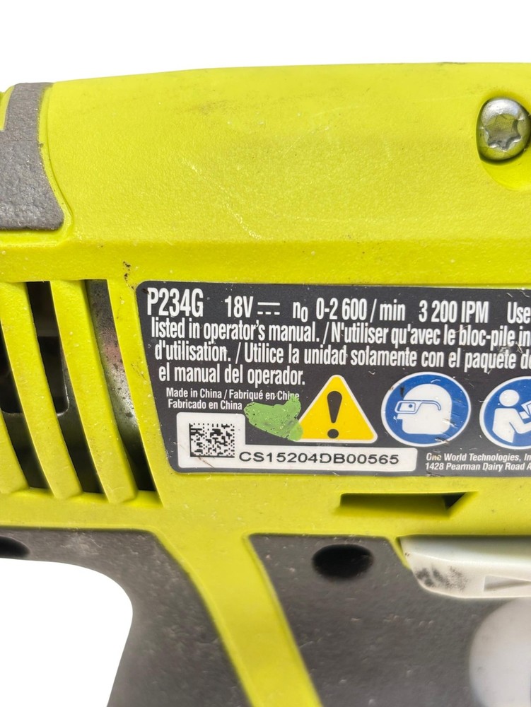 Ryobi ONE+ 18V Cordless Combo Kit 1/2" Drill /Impact Driver/LED Work Light